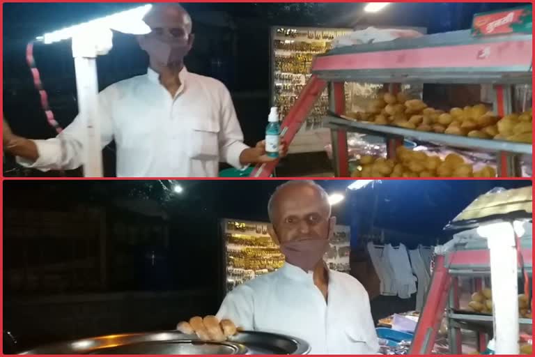 know boodhe baba pleaded for help sells golgappa in lajpat nagar