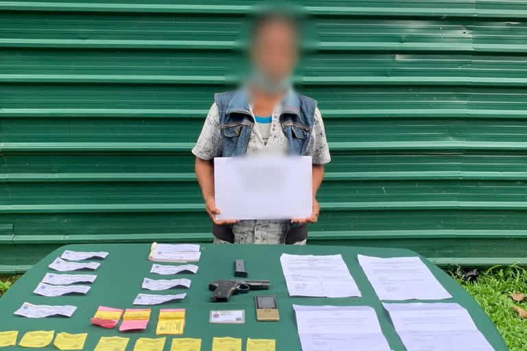 SECURITY FORCES APPREHENDED NSCN(KN) CADRE IN DIMAPUR