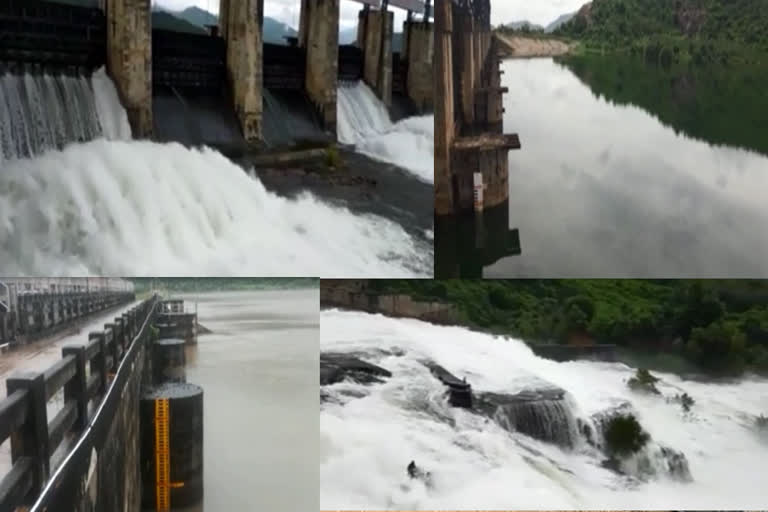 Ongoing release of water from reservoirs