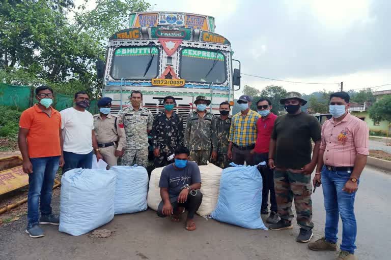 police arrested hemp smuggler