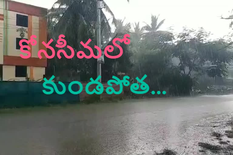 heavy rains in konaseema