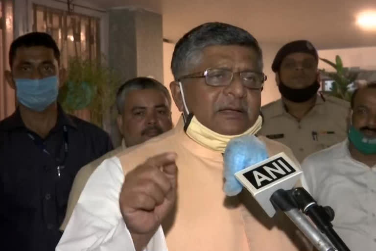 Ravi Shankar Prasad narrowly escapes helicopter accident