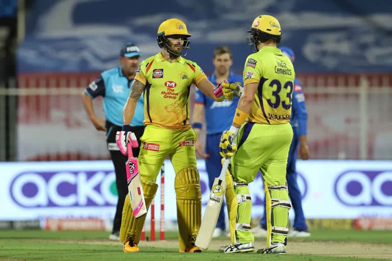 IPL 2020: Rayudu's late blitzkrieg helps CSK set 180 runs target for DC