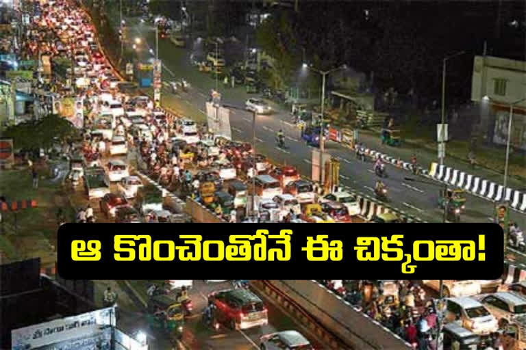 Kanakadurga flyover bridge traffic problems