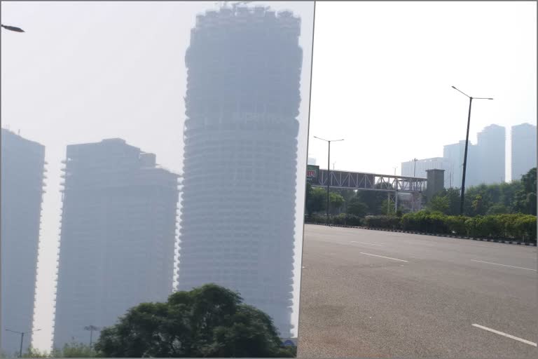 Noida pollution levels rise