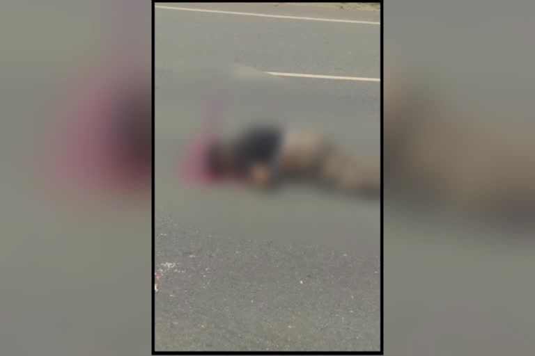 man died in road accident in ranchi