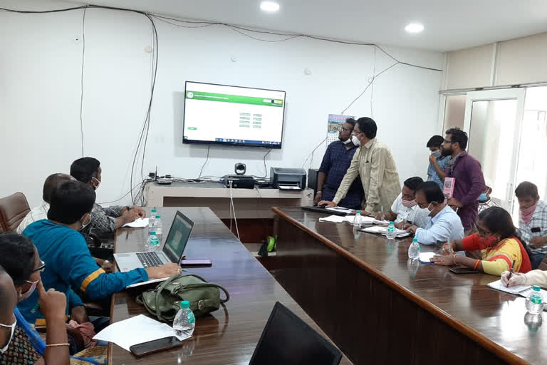 training program on dharani portal and doing dummy registrations with mro