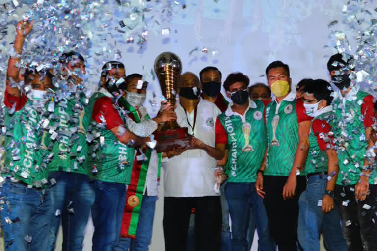 I-League,  champions trophy,  Mohun Bagan, Kolkata