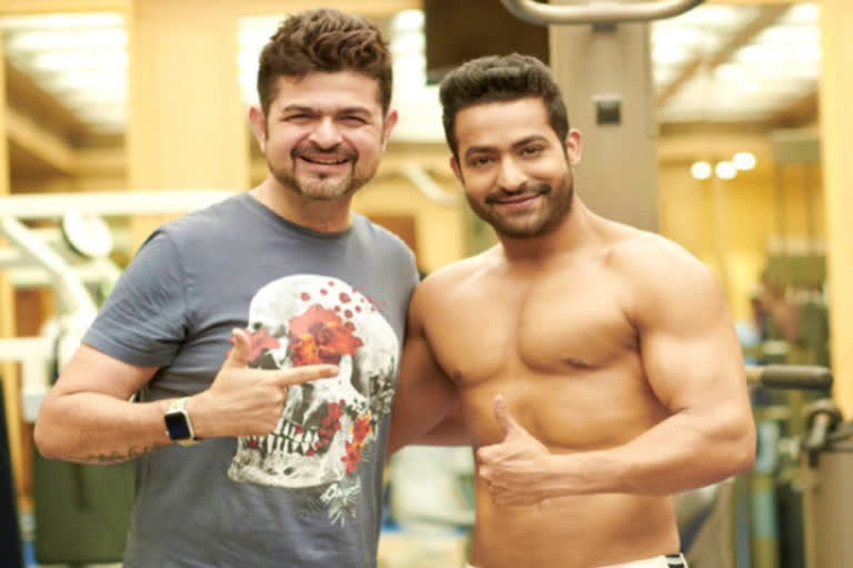 NTR six pack photo goes viral on internet