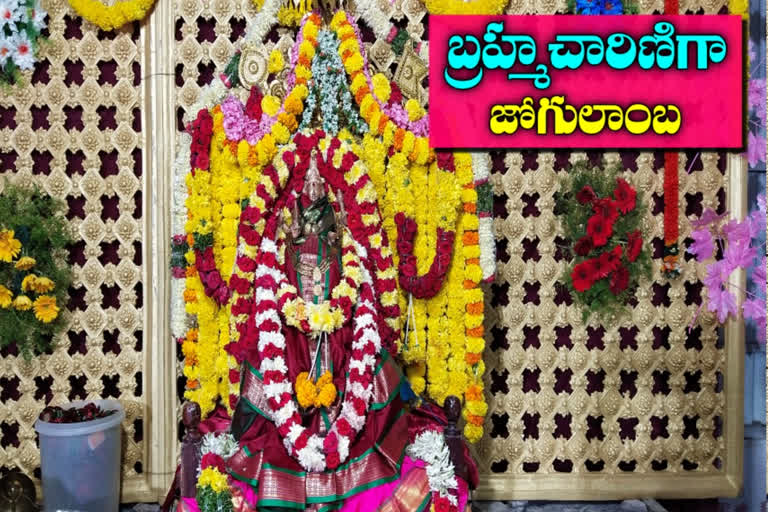 Jogulamba devi  incarnation of a brahmacharini at alampur jogulamba temple