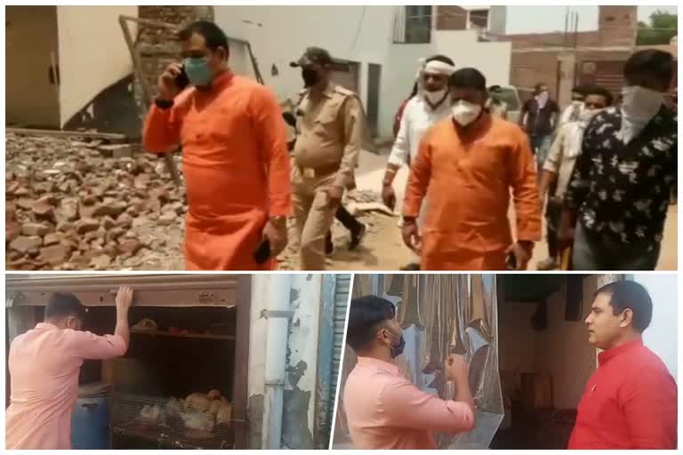 bjp mla closed meat shop in ghaziabad