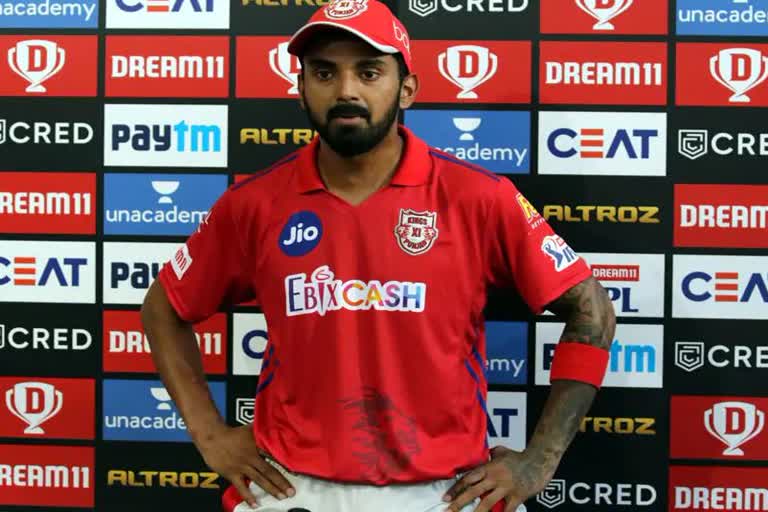 Kings XI Punjab captain KL Rahul