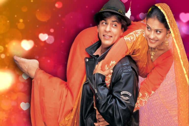 DDLJ Shah Rukh Khan and Kajol statue