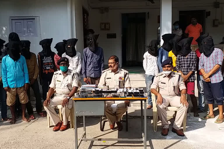 eighteen cyber criminals arrested in Deoghar