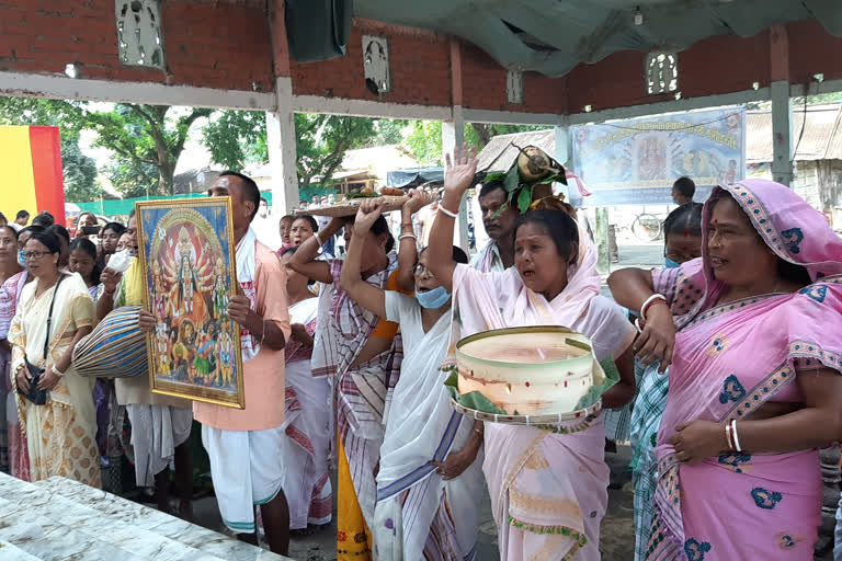 দুৰ্গাপূজাৰ প্ৰাকক্ষণতেই উদ্ধোধন হ’ল দুৰ্গা পূজা