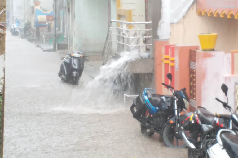 Heavy rains in  Jammalamadugu