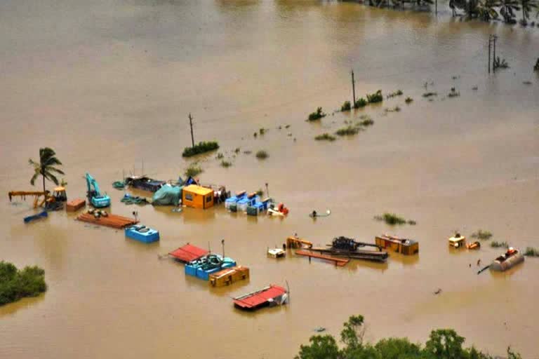 Heav rain in Hyderabad