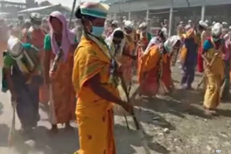 Swachh Bharat campaign of UPPL in baksa's salbari