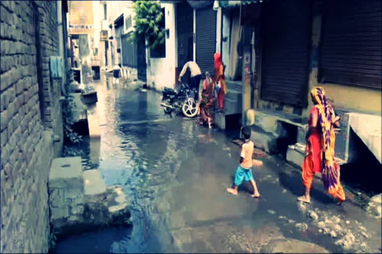 Sewerage problemb in mohan nagar palwal