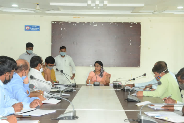 nagarkurnool collector yasmin basha on rws review