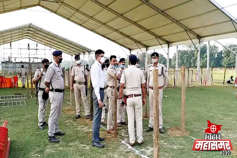 Tight security arrangements are being made for the arrival of PM Modi in Bhagalpur.