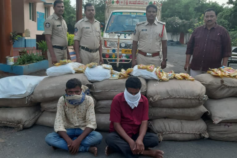 Gutka captured in guntur district