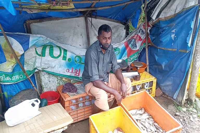 ഇടുക്കി  മത്സ്യ കച്ചവടം  കൊവിഡി ജോലി നഷ്ടം  ഷെഫ്  പാചകക്കാരൻ  chef  fish business  മത്സ്യ കച്ചവടം