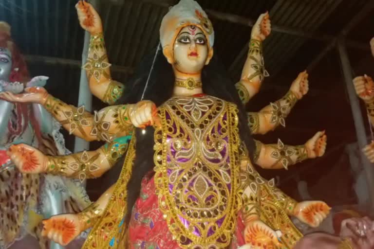 morigaon durga puja preparation