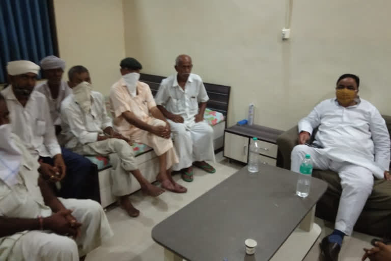 Raniwara news, MLA Deval met rape victim family, Raniwara mla