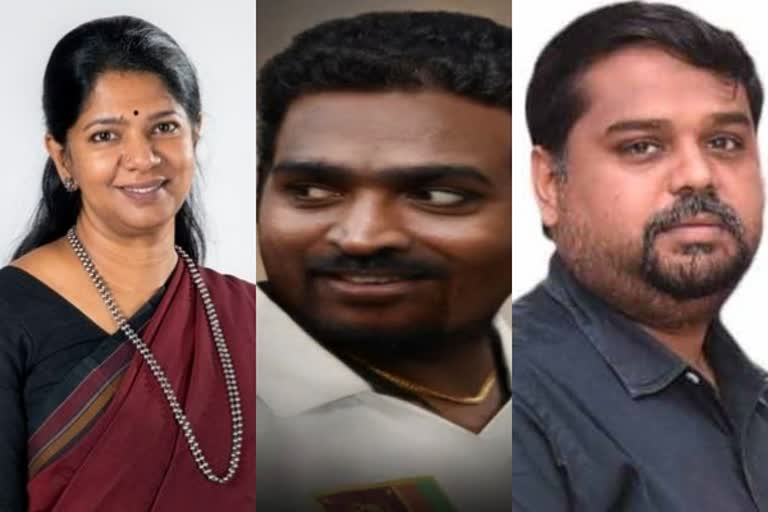 DMK MPs Kanimozhi & Senthil Kumar condemned for rape threat against Vijay sethupathi's daughter