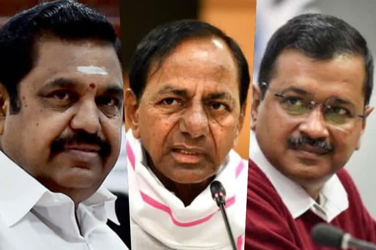 KCR Kejriwal Palaniswami