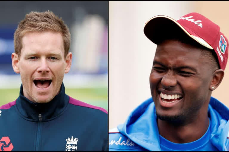 Eoin Morgan, Jason Holder