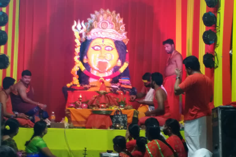 Navaratri celebrations in Warangal district