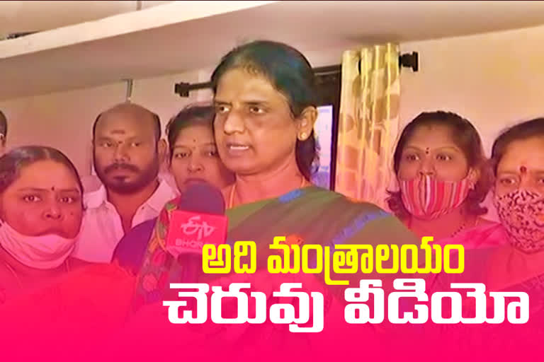 Minister Sabita Indrareddy talk about hyderabad floods