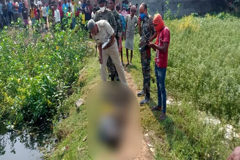 unknown-dead-body-found-in-pond-in-dumka