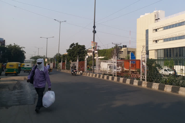 construction work of flyover will soon start at maa anandmai marg in delhi