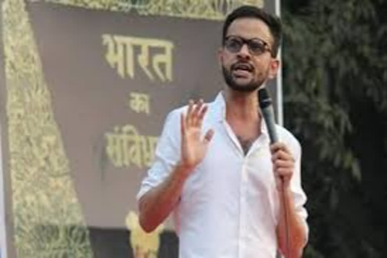 Former JNU student leader Umar Khalid (file photo)