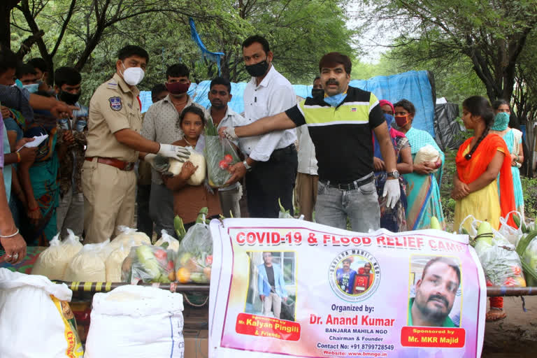 Groceries Distribution in Kharmanghat