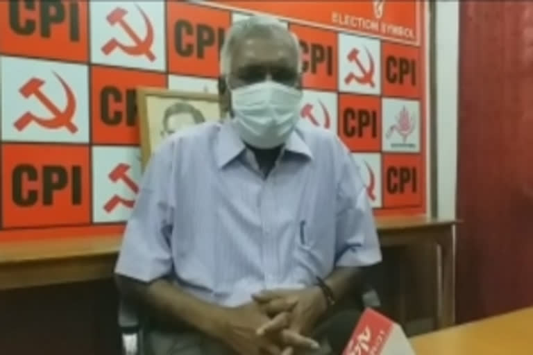 CPI general secretary D Raja