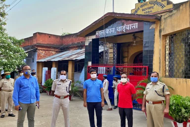 raid in chaibasa jail