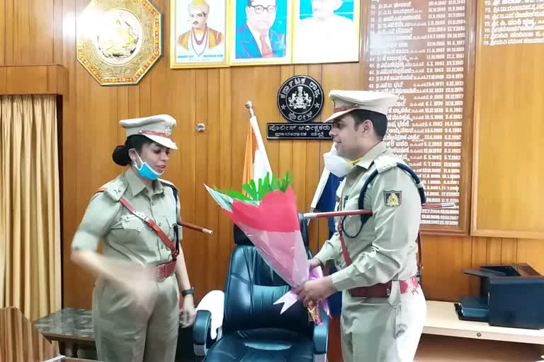 Krishnakantha takes charge as Dharwad SP