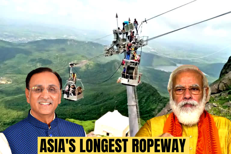 PM Modi to inaugurate Asia's longest ropeway on Oct 24