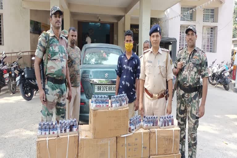 codeine syrup confiscated during raid, one arrested in araria bihar