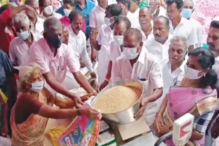 நகரும் கூட்டுறவு நியாய விலைக் கடை தொடக்கம்