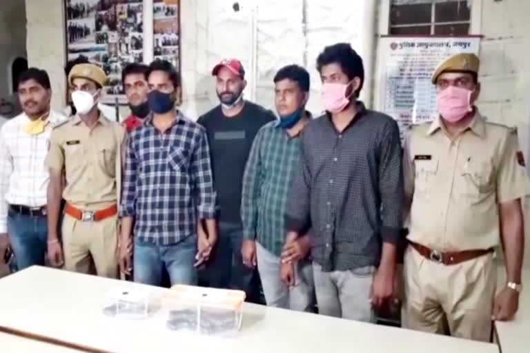 Crackdown on illegal weapons,  Jaipur Police Action