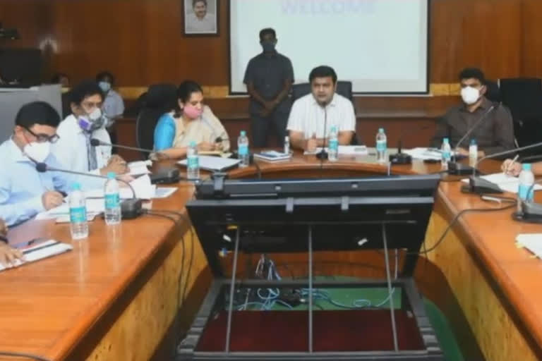 collector review with health officials