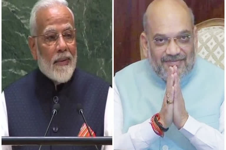 PM Modi wishes Amit Shah on his 56th birthday