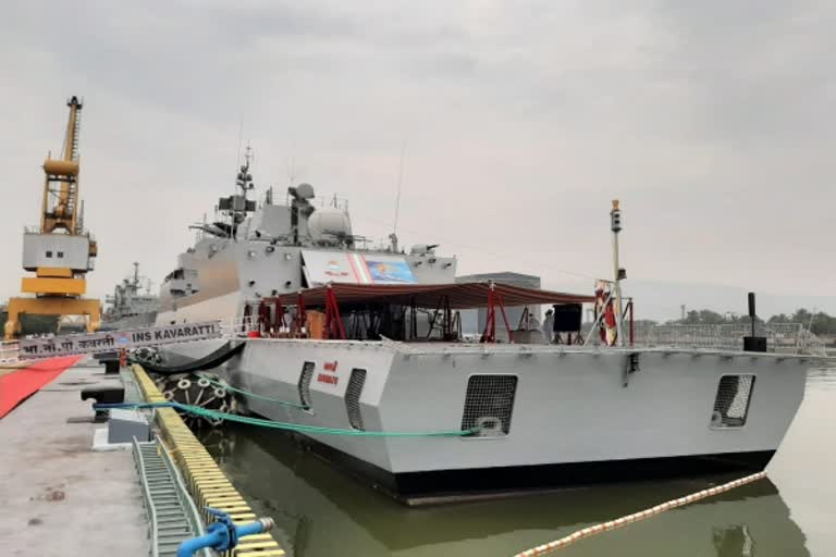 Anti-Submarine Warfare Corvette INS Kavaratti commissioned into Indian Navy