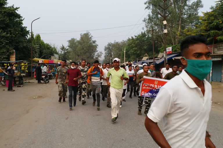 run for unity organized in garhwa