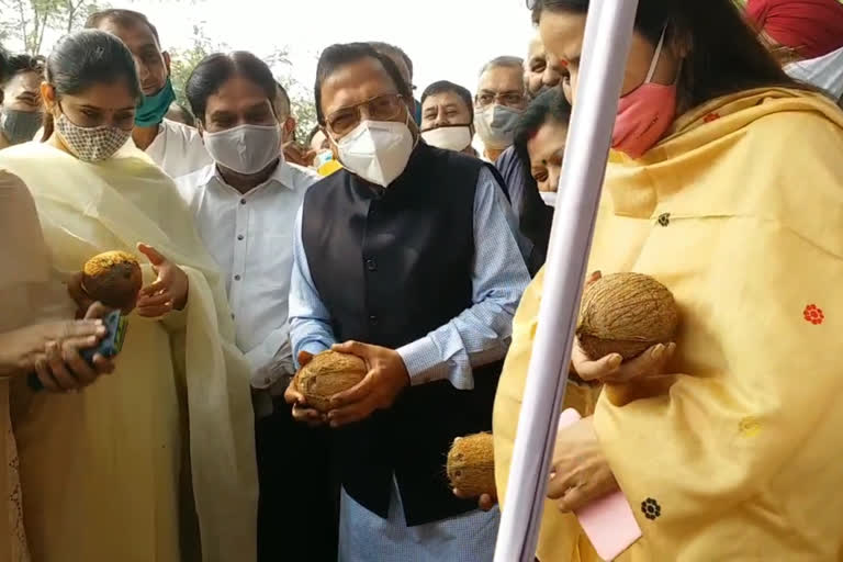 Panipat MLA pramod vij inaugurated Four Lane Road on Assandh Road